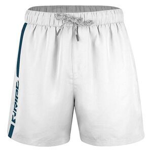 RIPT Essentials Mens Swim Shorts / White/Navy
